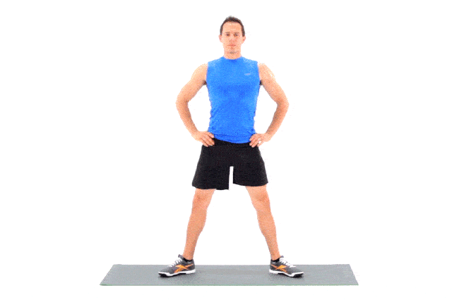 قرفصاء راقصة الباليه Plie Squat