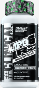 شكل عبوة lipo 6 rx الابيض