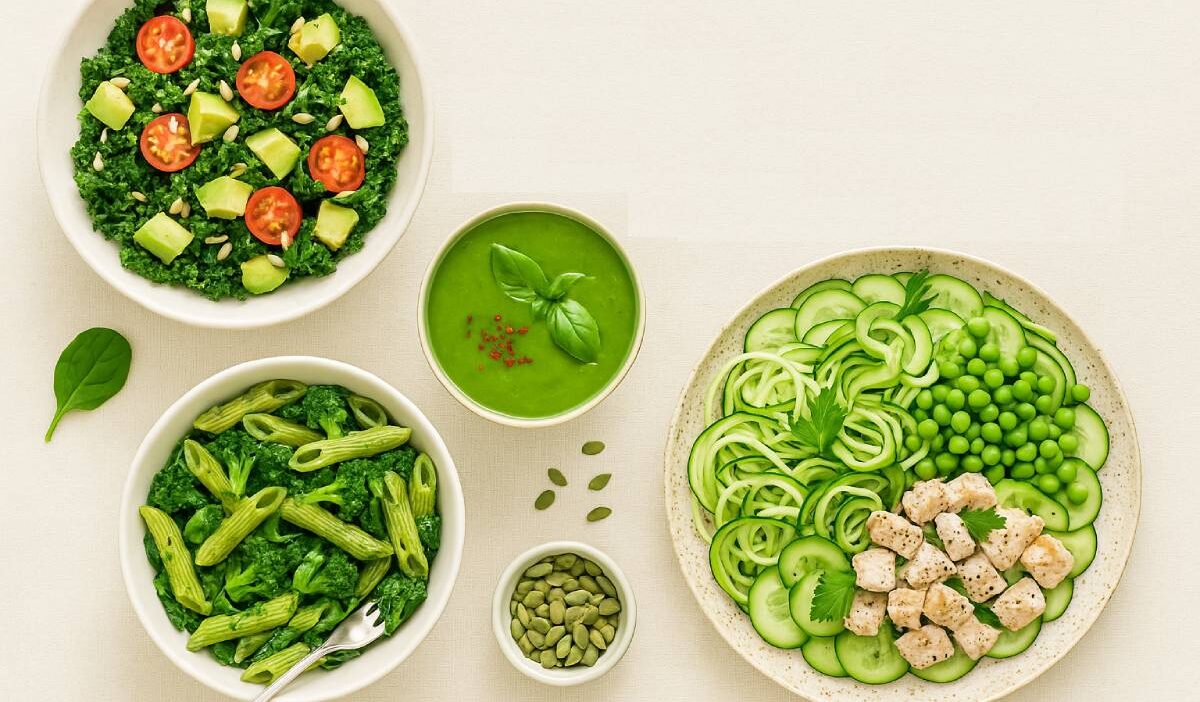 تناول صحي: وصفات خضراء (غنية بالخضروات) لتنشيط الحياة